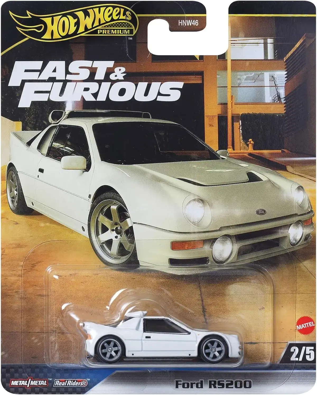 1:64 Hot Wheels Premium Ford RS200