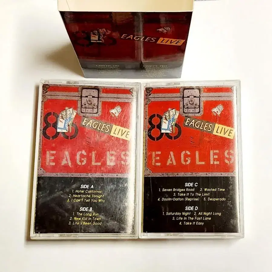 Eagles 이글스 라이브 더블 앨범 (2MC) 카세트테이프