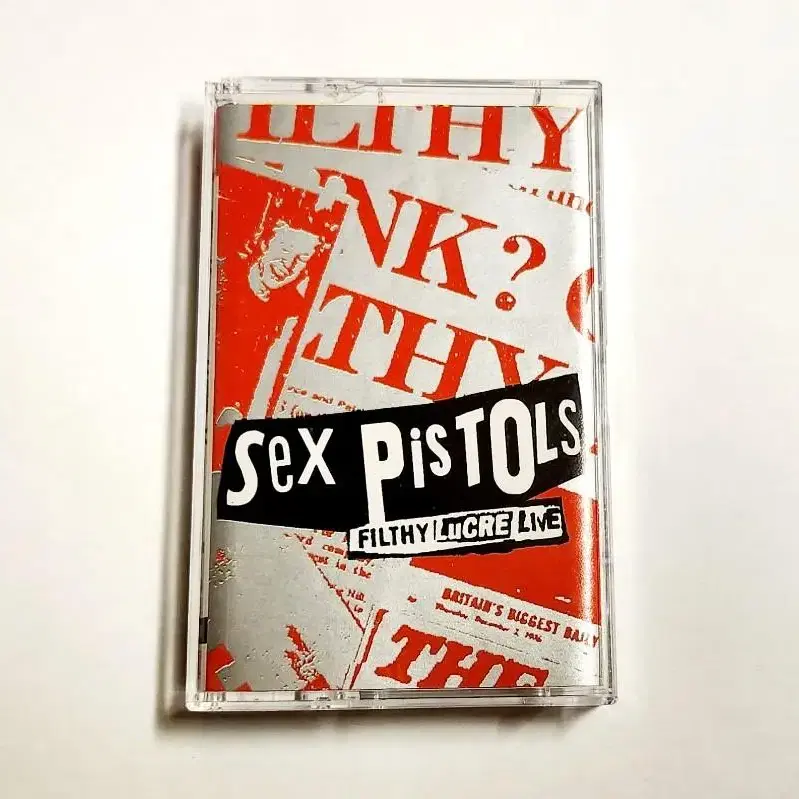 섹스 피스톨즈 Sex Pistols 라이브 앨범 카세트테이프