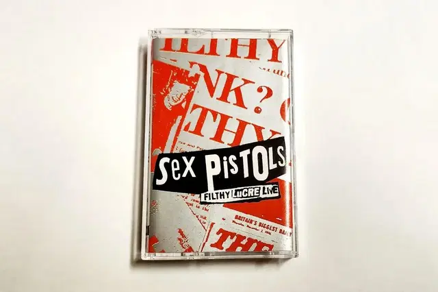 섹스 피스톨즈 Sex Pistols 라이브 앨범 카세트테이프