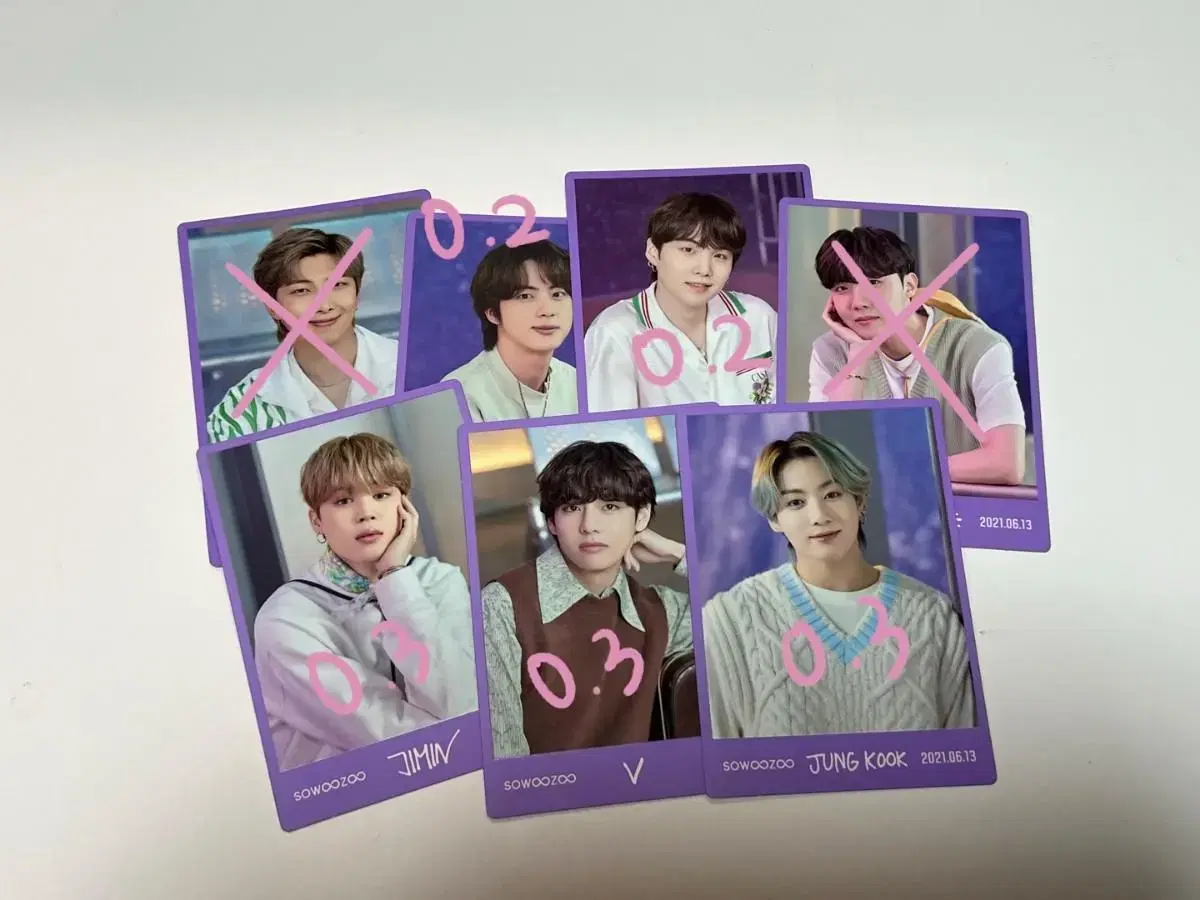 bts microcosmic messagephotocard wts