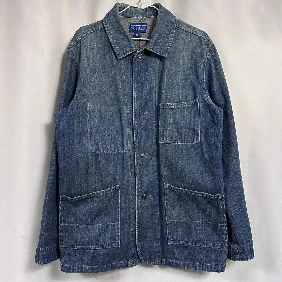 빈티지 커버올 청자켓 Vintage Coverall jacket