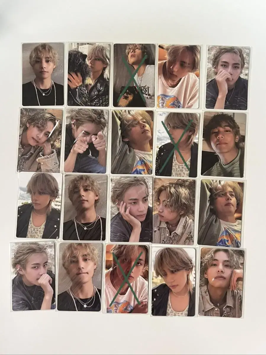 Taehyung Layover album photocard WTS