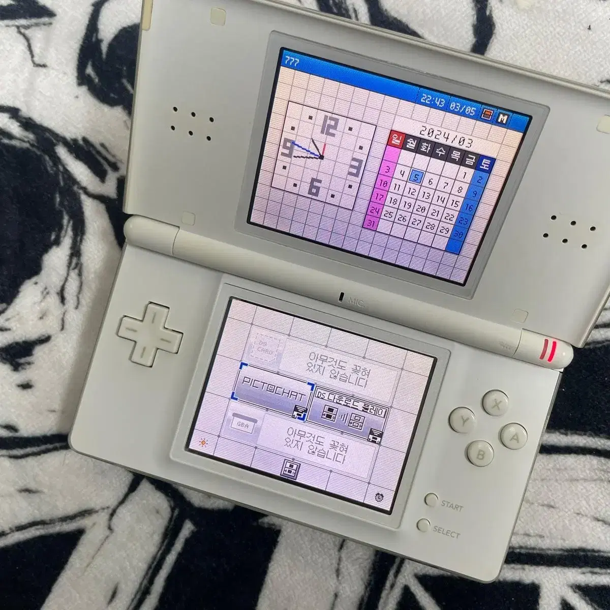 닌텐도 ds lite 화이트