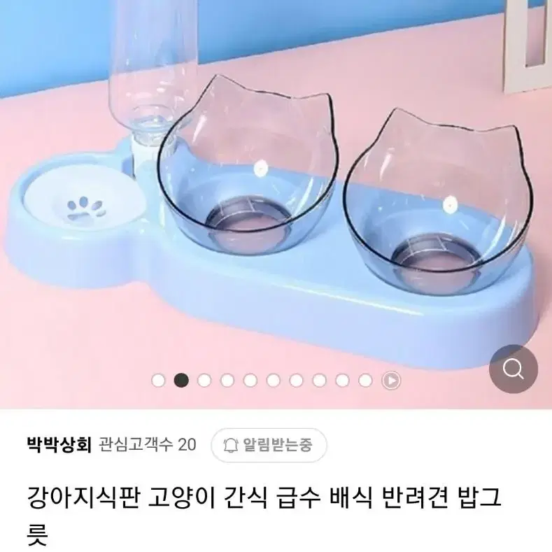 강아지 식판