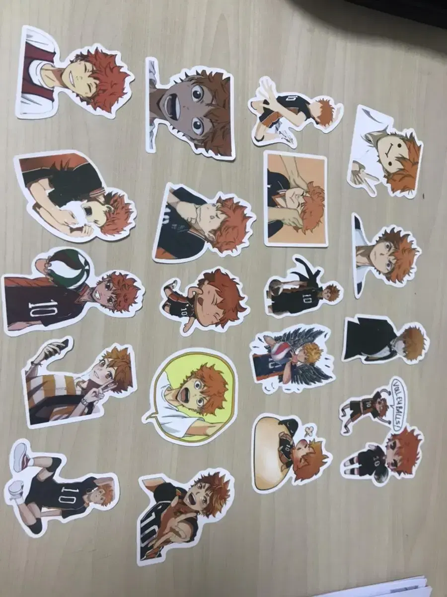 Haikyuu hinata sticker Set 1