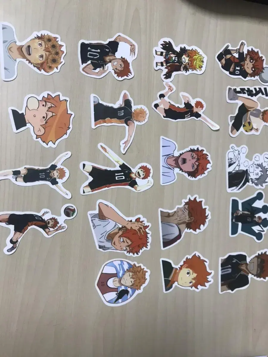 Haikyuu hinata sticker Set 2