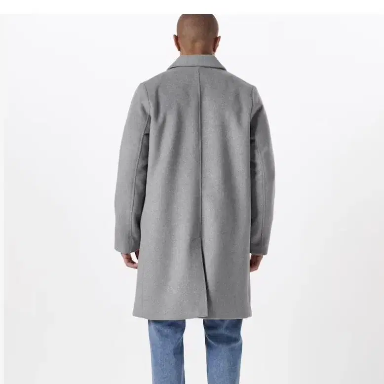 (새제품) 아베크롬비 Wool-Blended Coat S (100)150