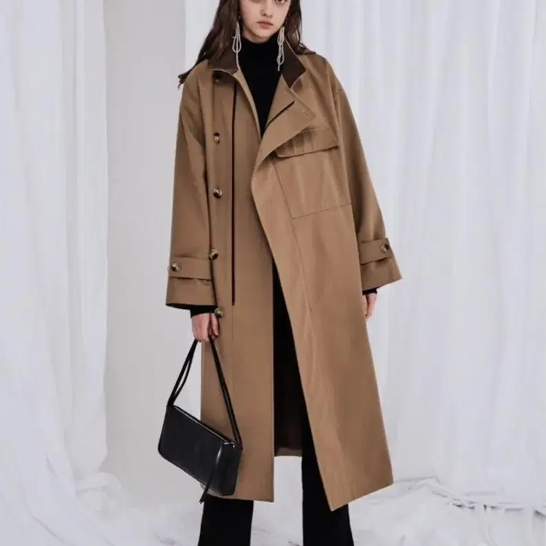 POCKET TRENCH COAT BEIGE