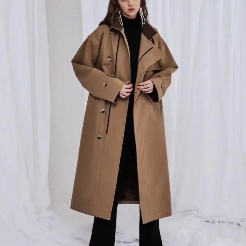 POCKET TRENCH COAT BEIGE