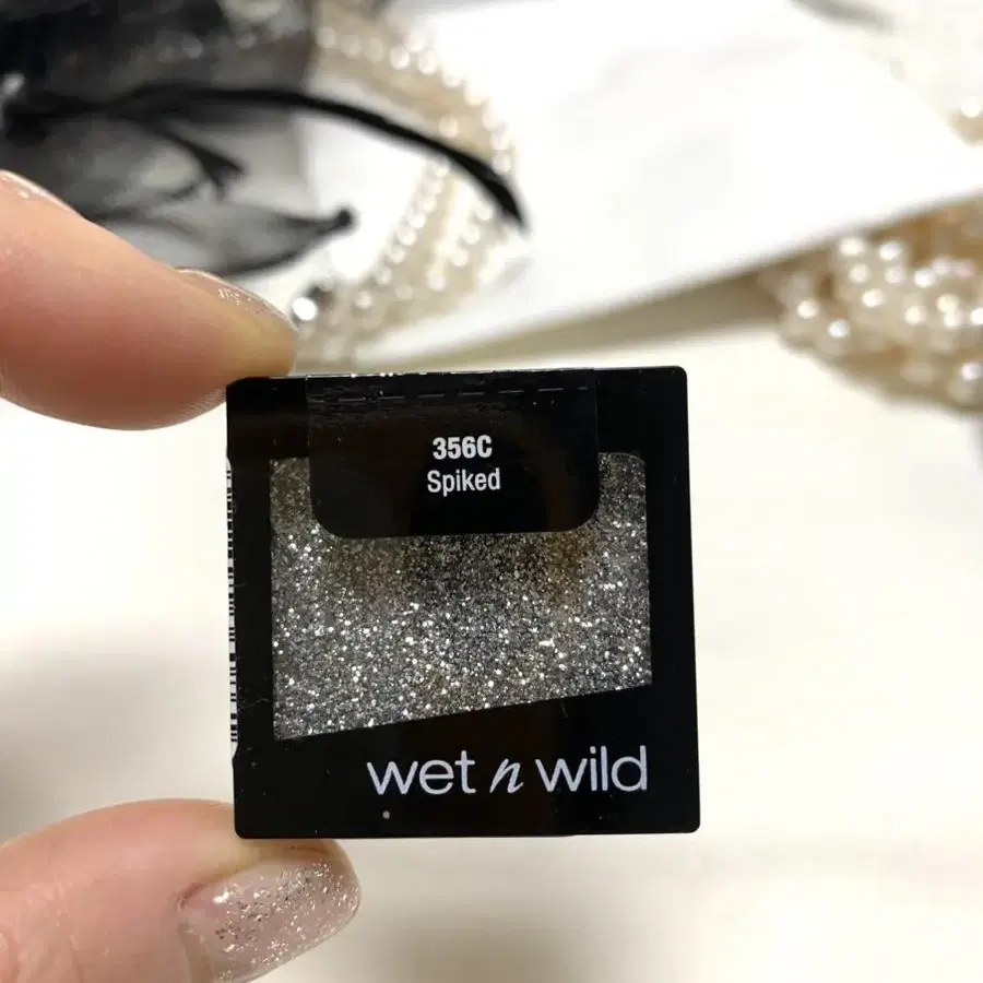 (새상품) wet n wild 아이섀도우 실버 펄섀도우 크림섀도우