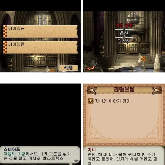 해리포터 닌텐도칩 닌텐도ds 닌텐도3ds