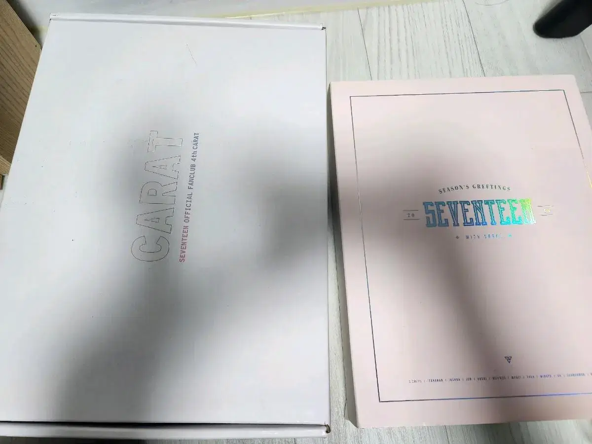 SEVENTEEN 2018 seasons greetings & 4 carats