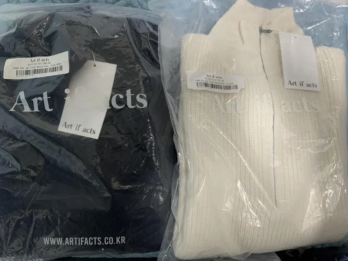 [M] Artifacts 22FW Knit Half-Zip Up New