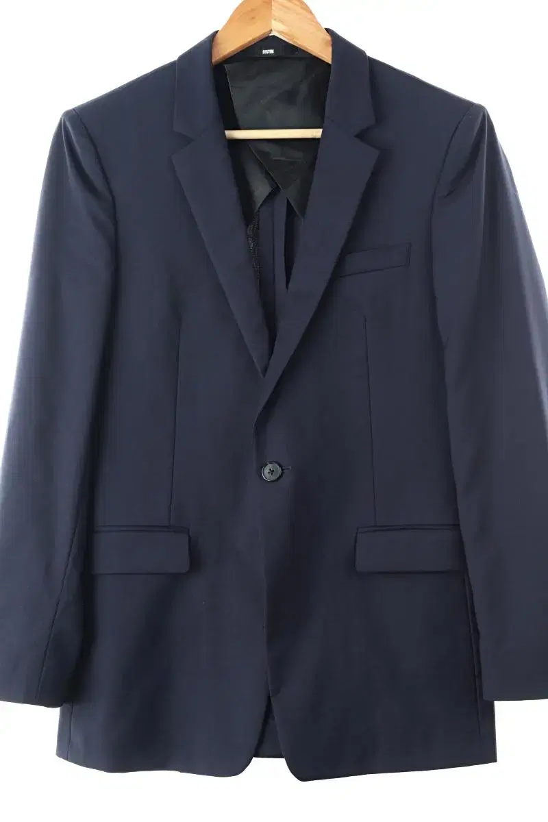 (S) System Suit Jacket Blazer Navy Momo Core-B183