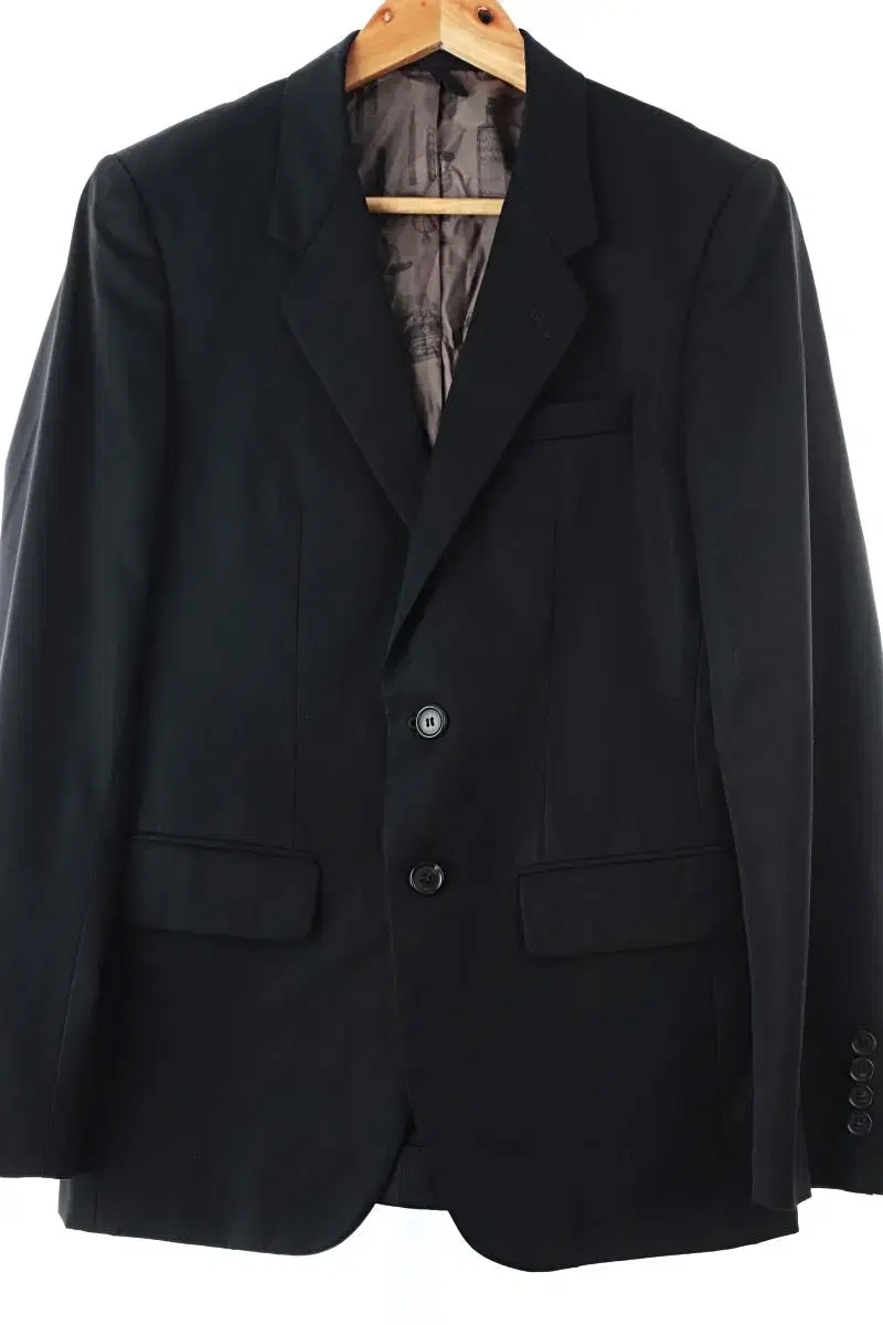 (M) Custom mellow suit jacket blazer black momo old school-B1B1