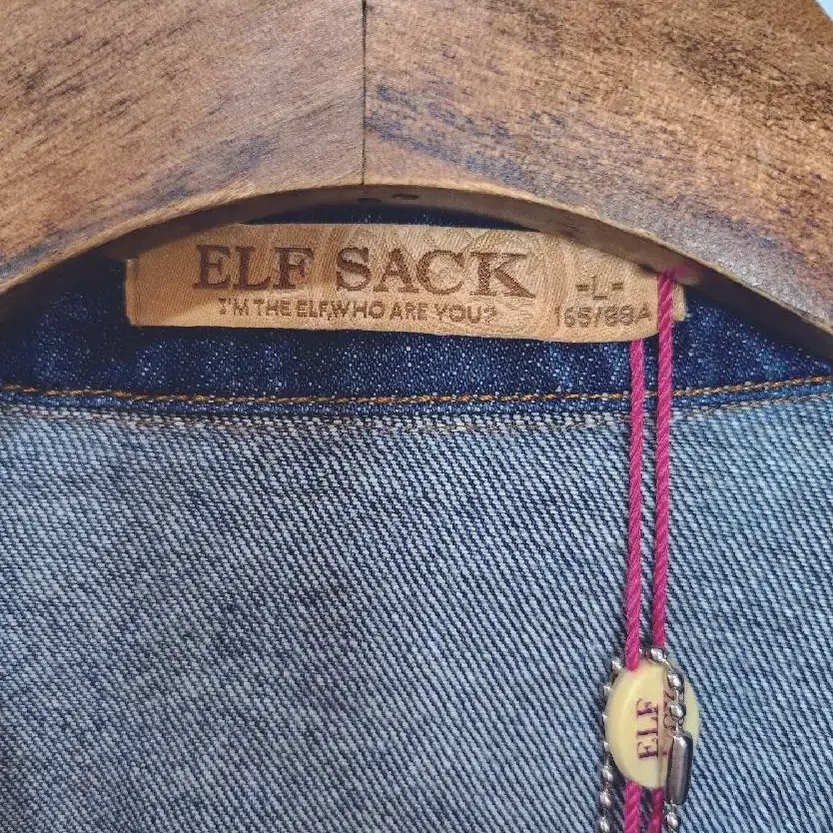 이엘프스네이크(ELF SACK) 워싱 포인트 데님 자켓