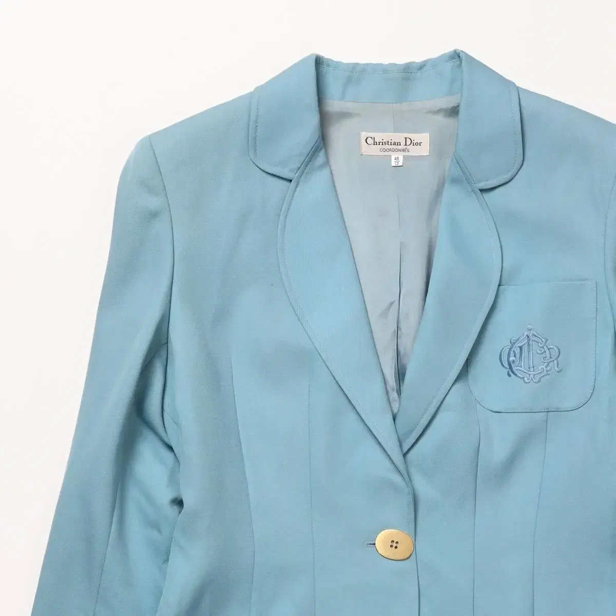 Christian Dior Coordonnes Logo Blazer