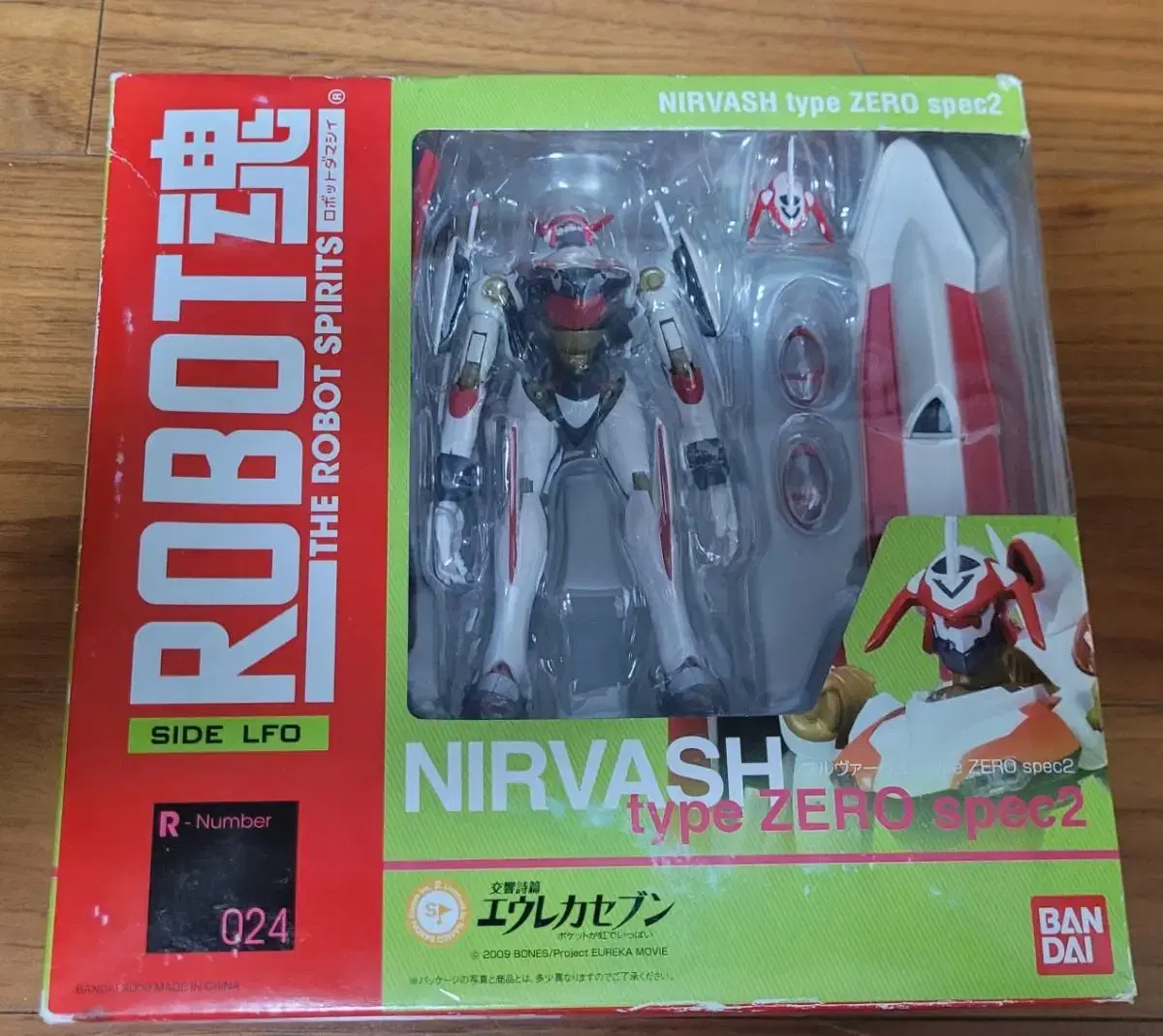 미개봉 최저가 ROBOT 영혼 Nirvash type ZERO spec2