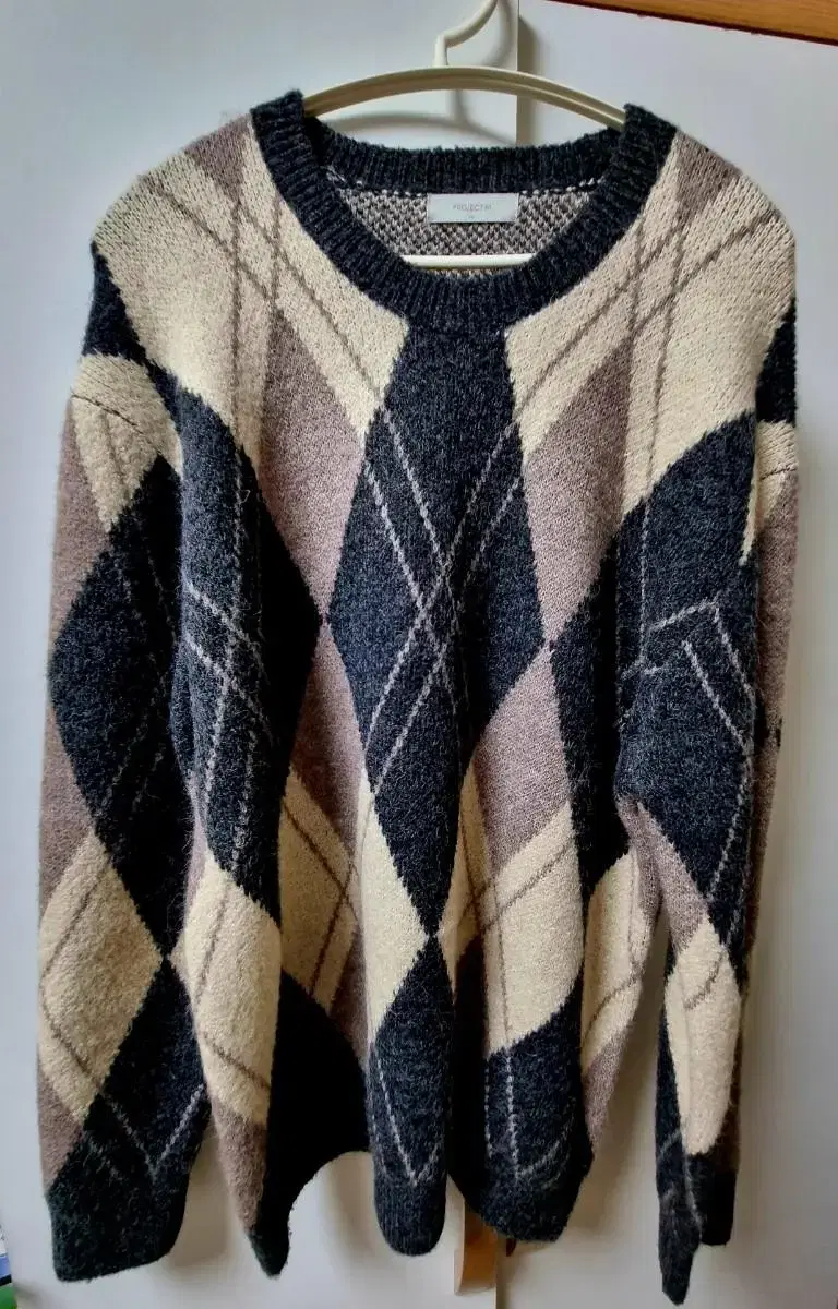 Project M Argyle knitSize M