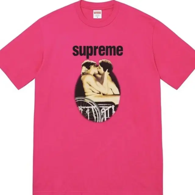 슈프림 23ss Kiss tee Msize