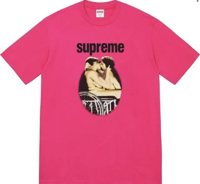 슈프림 23ss Kiss tee Msize