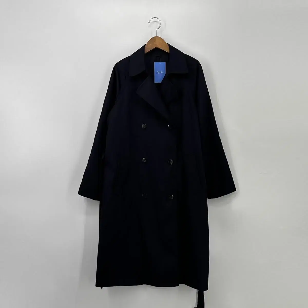 GU 롱 트렌치코트 (M size / NAVY)