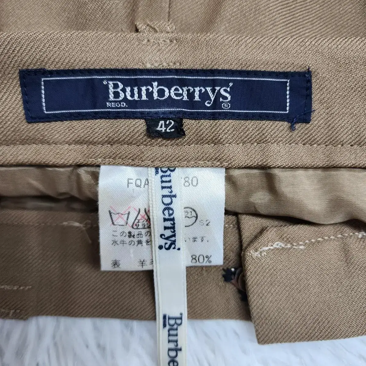 버버리 Burberry 슬랙스 정장바지 면바지