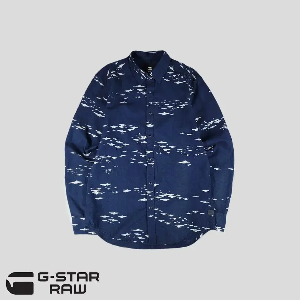 G-STAR RAW G-STAR RAW Navy Cloud Pattern LANDOH Lando Cotton10