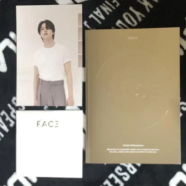 0.1지민 앨범 위버스 CD 포카 DVD FACE 가사집박지민 jimin