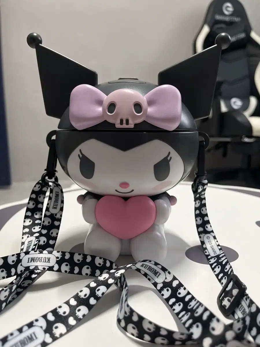 Heart Kuromi Drinking Bottle