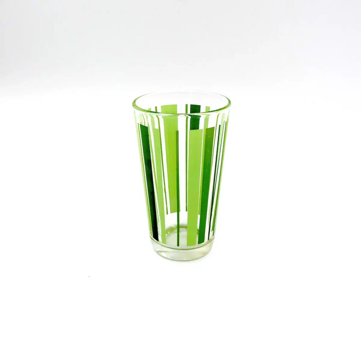 JPN VINTAGE DESIGN GLASS SET 2P (Green)