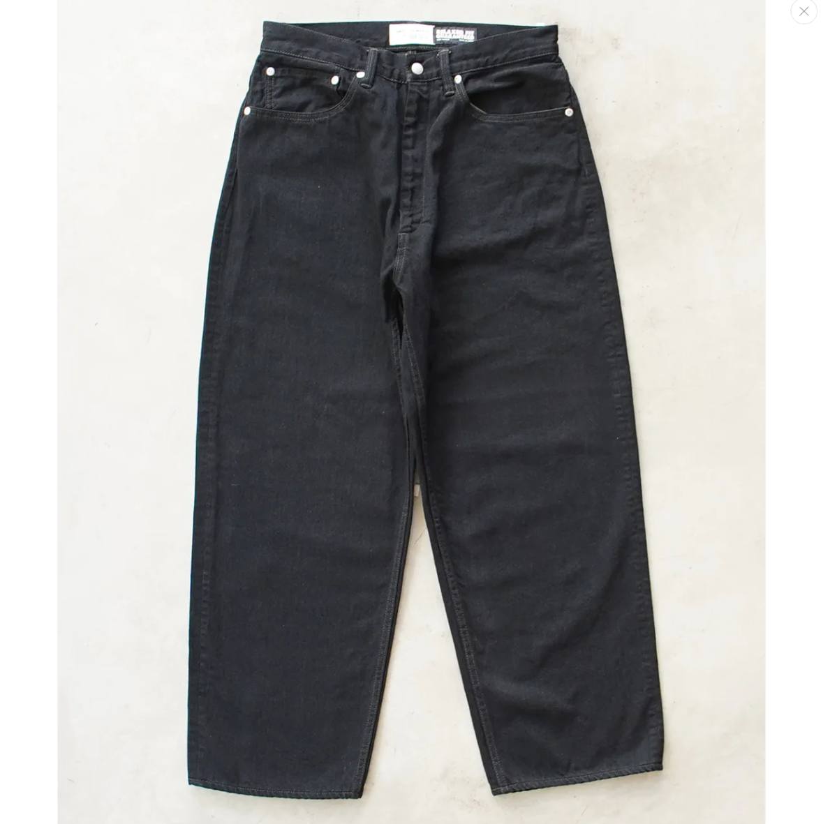 ENDS AND MEANS Ends and Means Relaxed Fit 5-Pocket Black