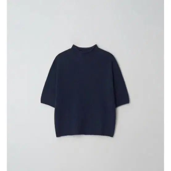 moia 모이아 하프 니트 네이비 half knit navy