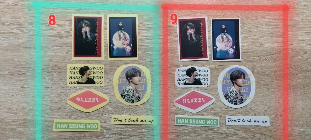 VICTION han seungwoo Sankka stickers