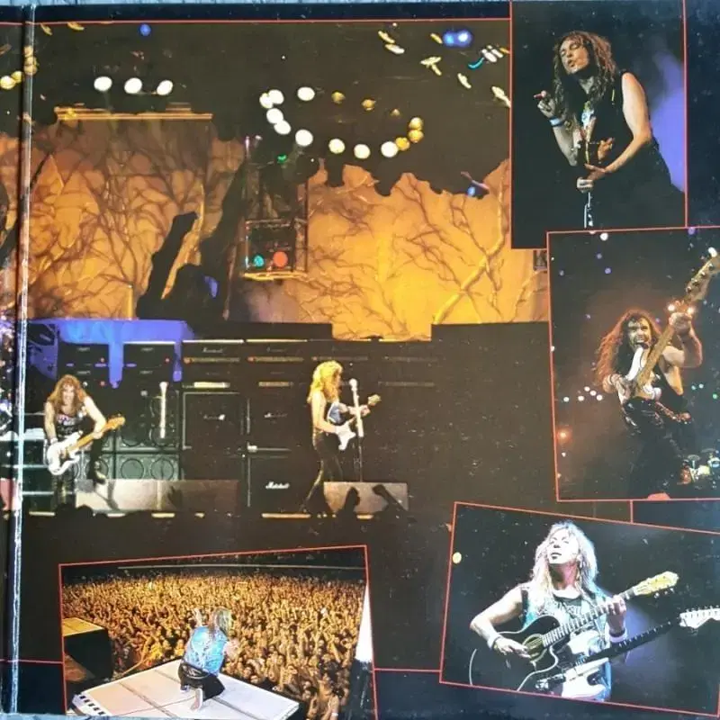 IRON MAIDEN - A REAL LIVE ONE LP