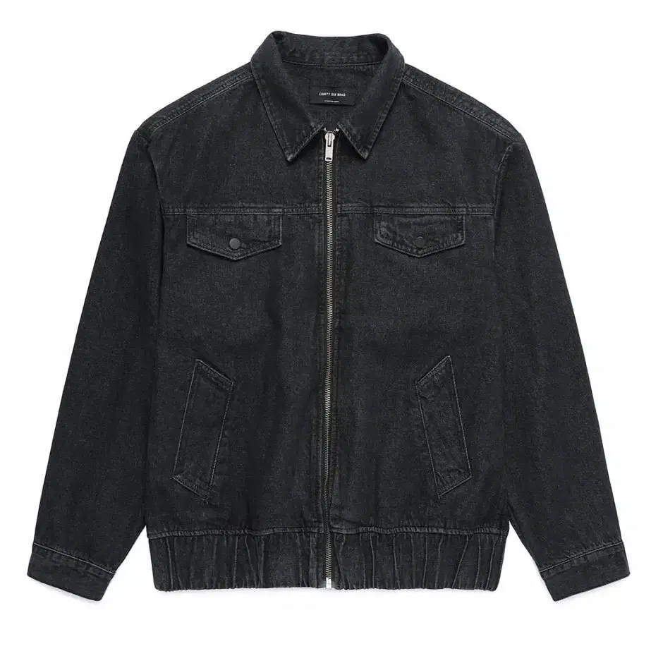 86로드 2725 WASHINGDENIM ZIPPER JACKET 흑청s