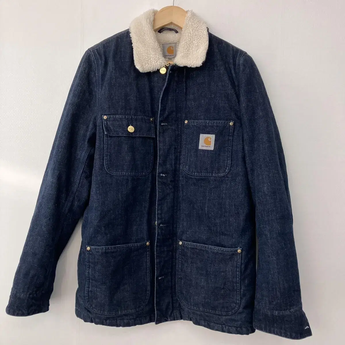 Calhart Fleece Denim Jacket