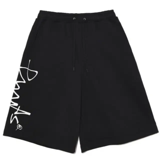 피지컬에듀케이션디파트먼트 BIG SIGN LOGO SWEAT SHORTS