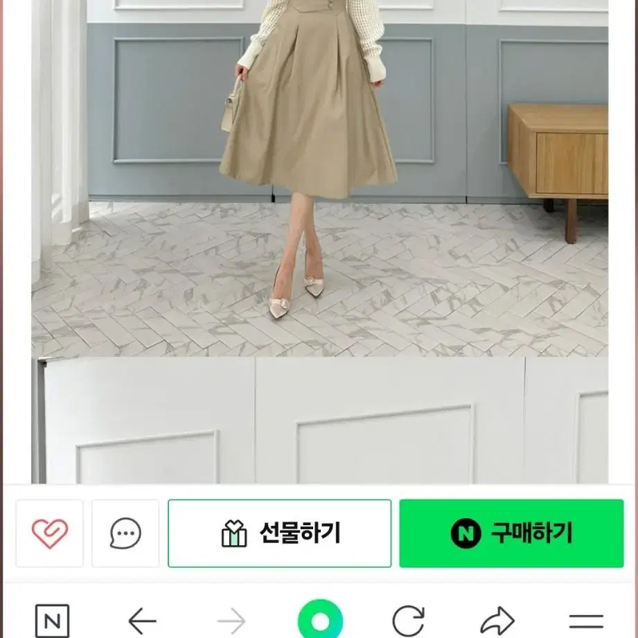 라첼 수입의류 디로망플레어스커트 수입스커트