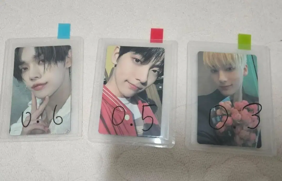 Tubatu txt freeze album photocard wts (yeonjun soobin hueningkai)