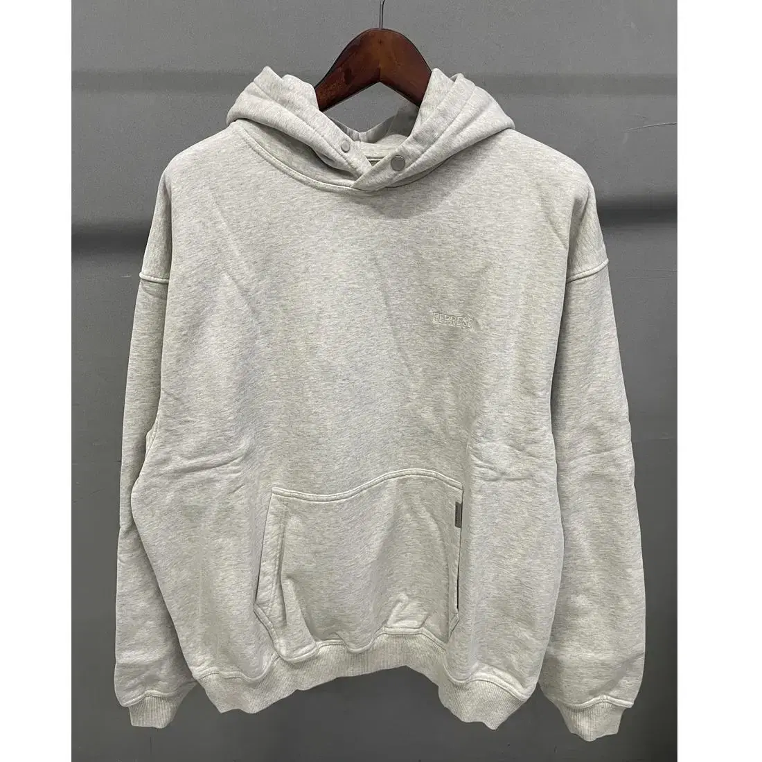 REPRESENT Blank hoodie grey size XL new