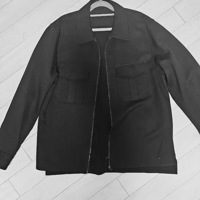 띠어리 남성 셔켓 Cotton-Wool Twill Shirt Jacket