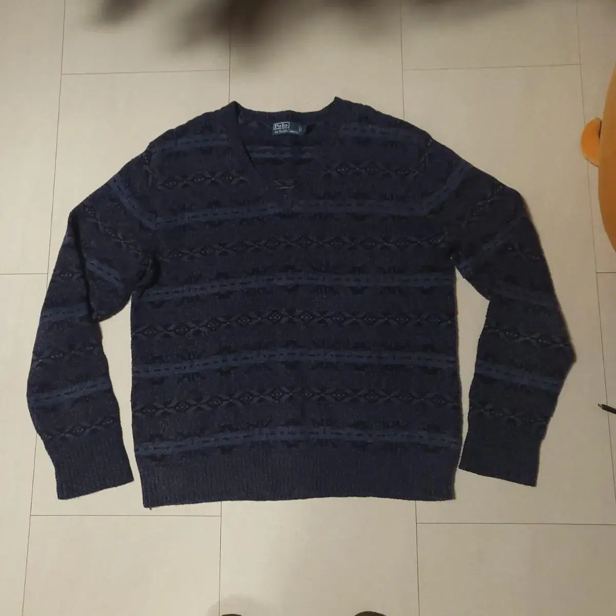 [L] Polo Ralph Lauren Fair Isle V-neck knit