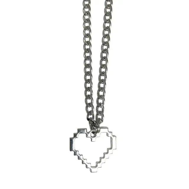 PIXEL HEART NECKLACE