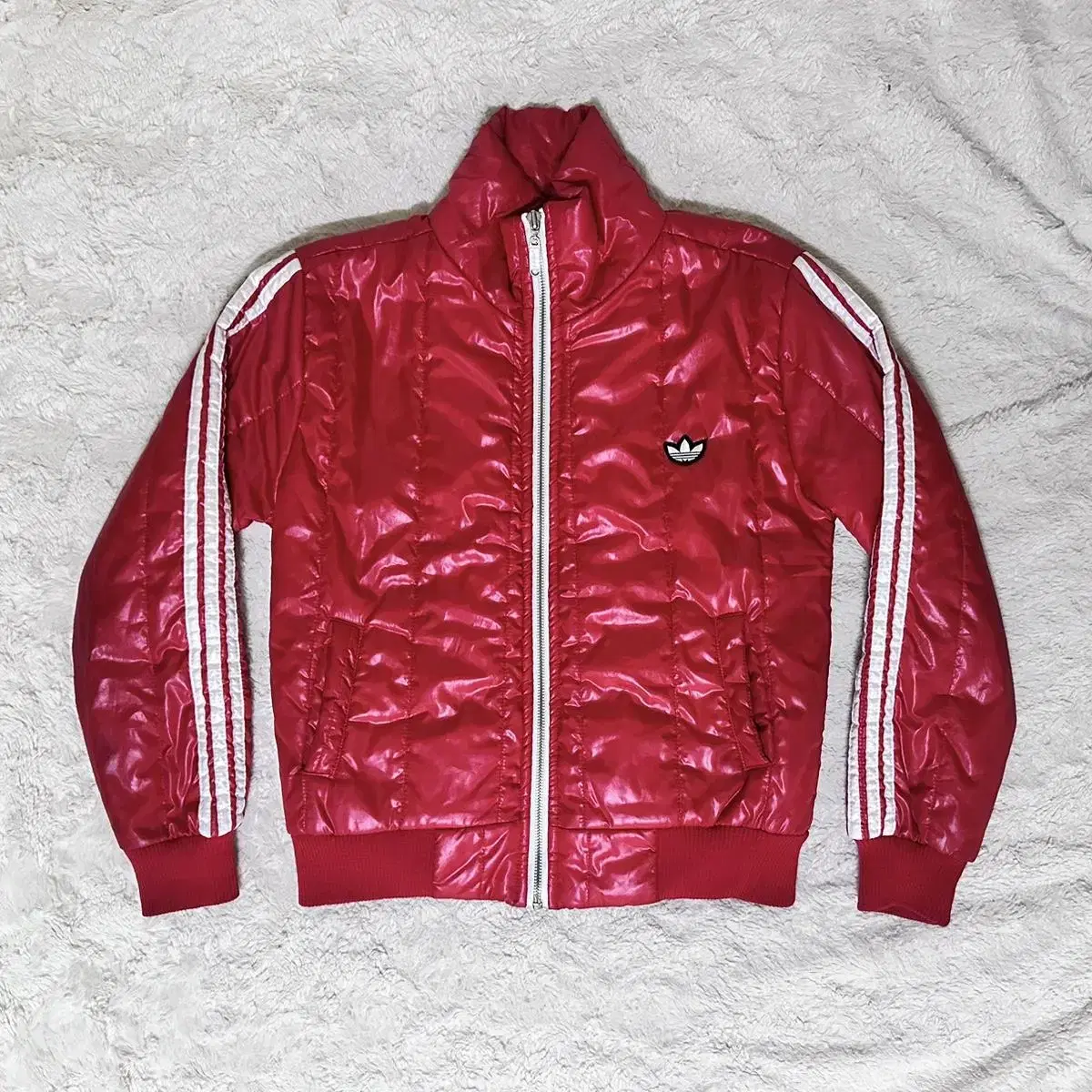 Adidas Original red quilting padding