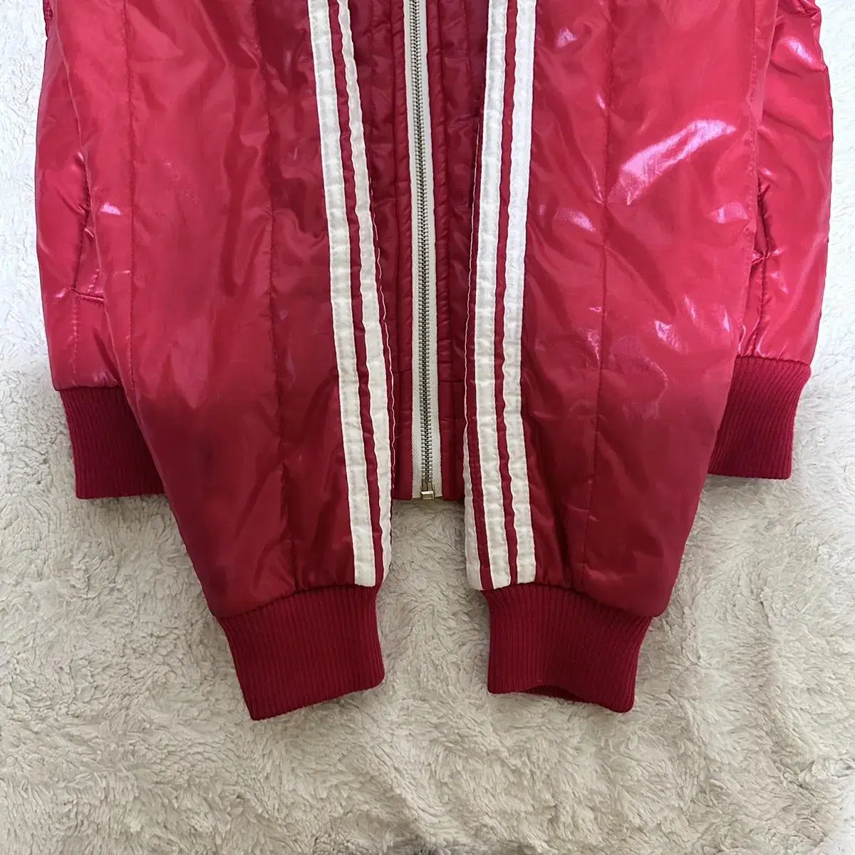 Adidas Original red quilting padding