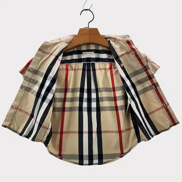 [3Y/98CM] BURBERRY 버버리 정품 아동복 체크 셔츠 남방