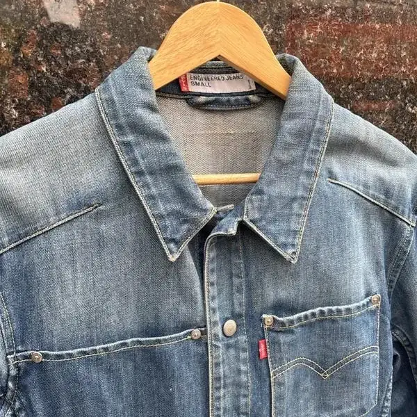 levis 리바이스 엔진 데님자켓 청자켓