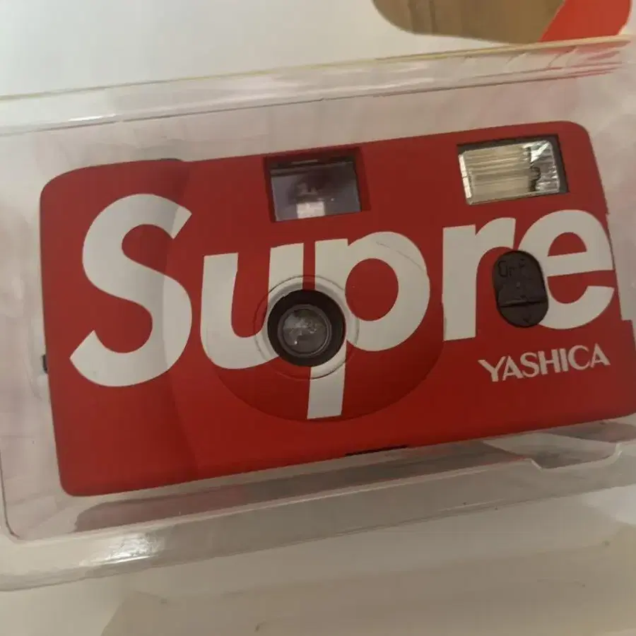 supreme 슈프림 야시카 카메라 yashica mf-1 레드